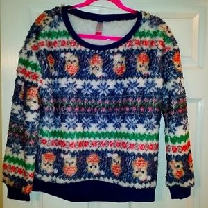 Soft & Fuzzy Womens Sweater
